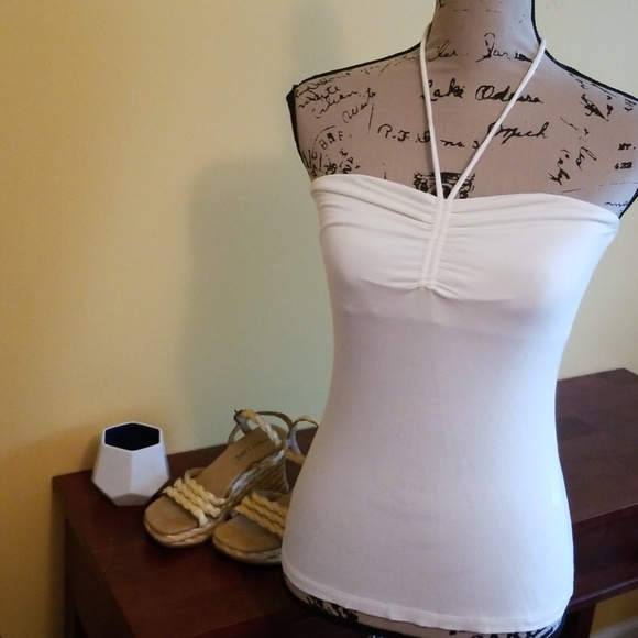White Halter Top {Forever 21} - Picture 1 of 8